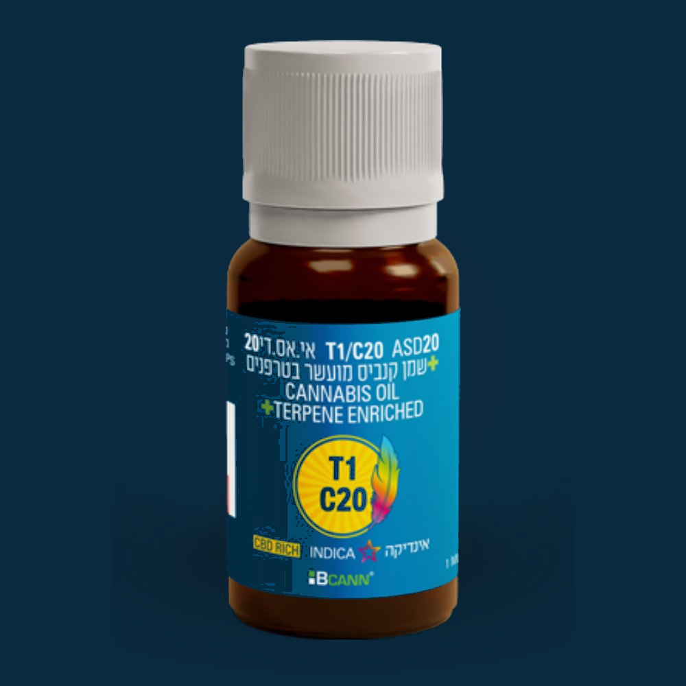 BCANN ASD T1/C20 terpene-enriched oil