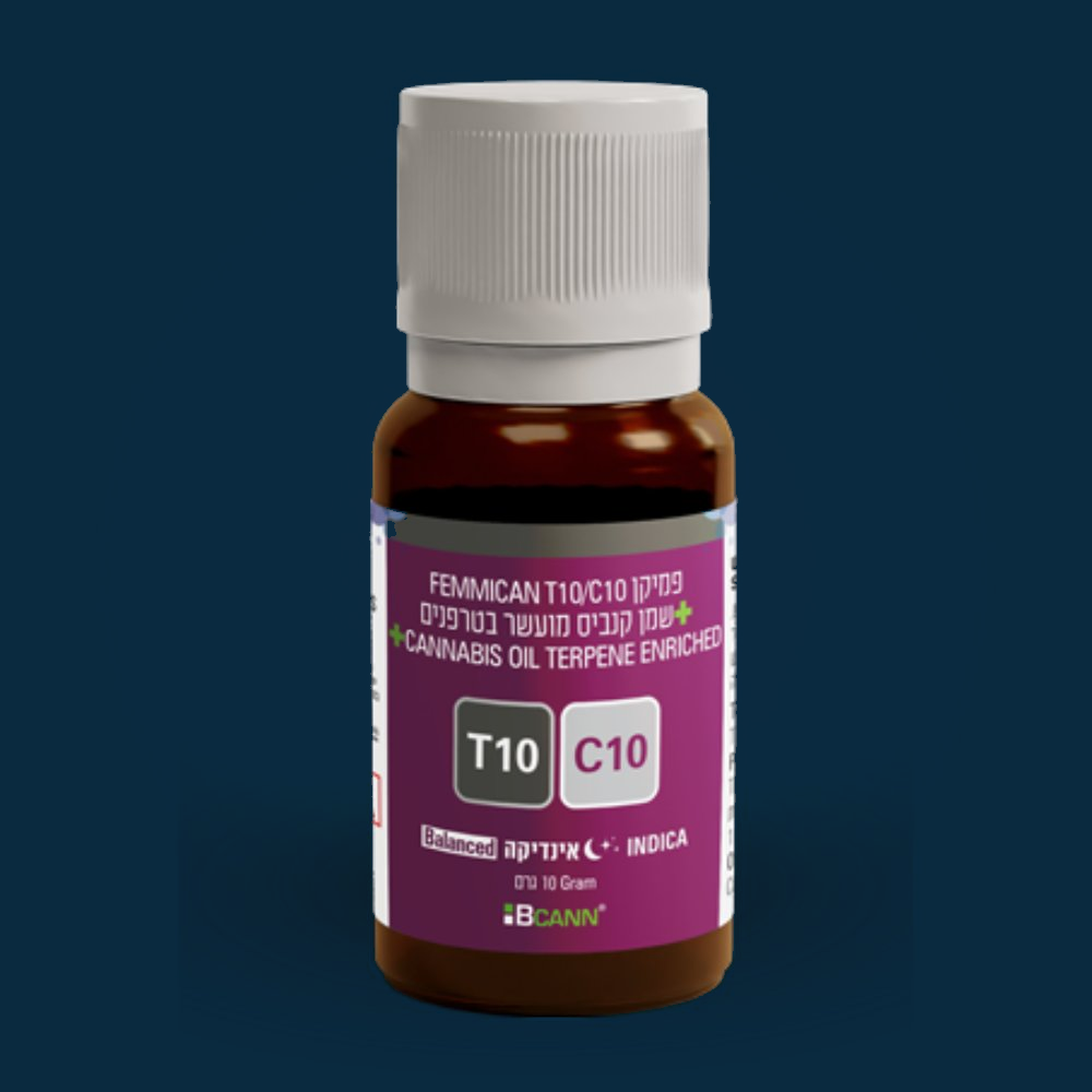Femmican T10/C10 terpene-enriched oil
